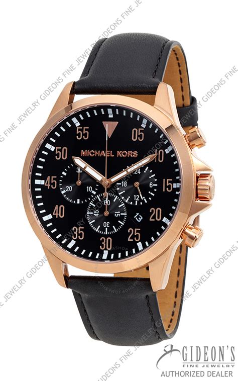 Michael Kors Men's Gage Black Watch MK8535 